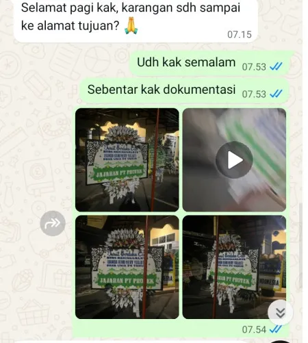 Pengiriman Papan Bunga Selamat Tb Simatupang