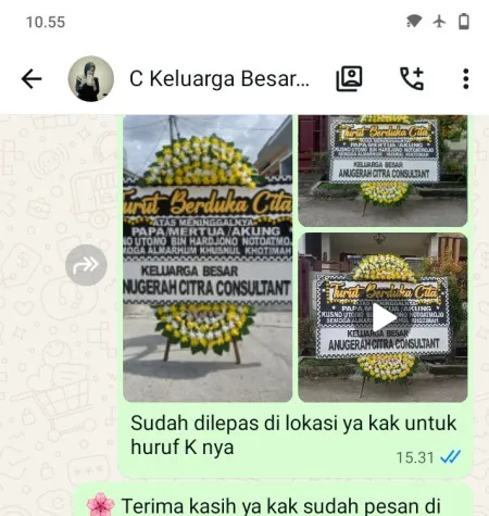 Pengiriman Papan Bunga Duka Tb Simatupang