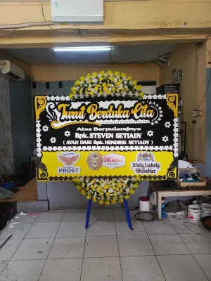 Papan Bunga di Tb Simatupang