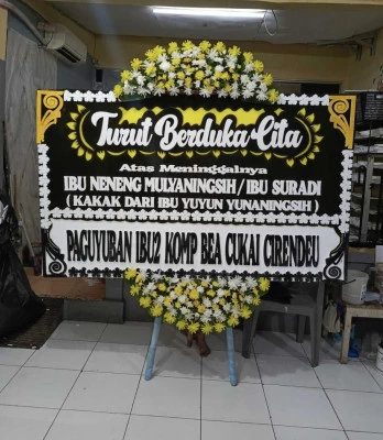 Papan Bunga di Tb Simatupang