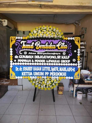 Papan Bunga di Tb Simatupang